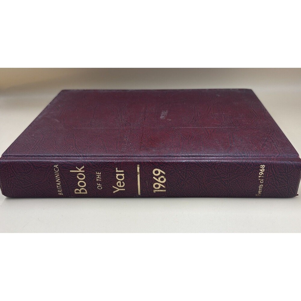 Encyclopedia Britannica Book Of The Year, 1969